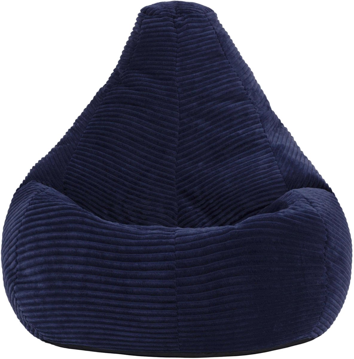 Icon Dalton Kinderzitzak Stoel - Ribfluweel - Marineblauw