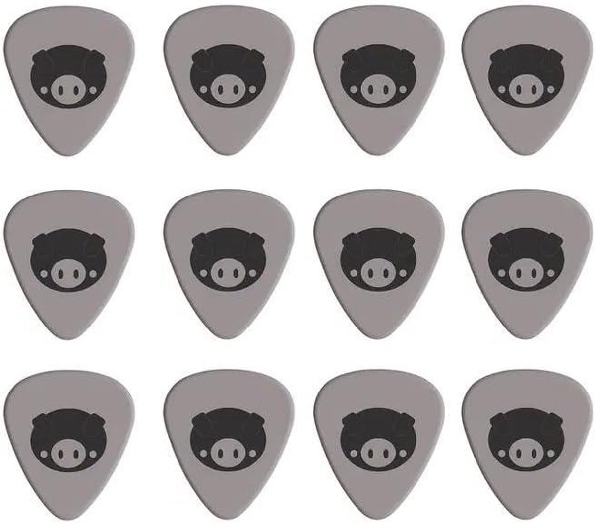 Gitaar Plectrums - Akoestisch Bas - Muziek Maken - Medium Dikte - 0.71mm - Diverse Kleuren