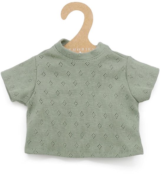 Asi poppenkleding - katoenen T-shirt mint korte mouwen poppen.