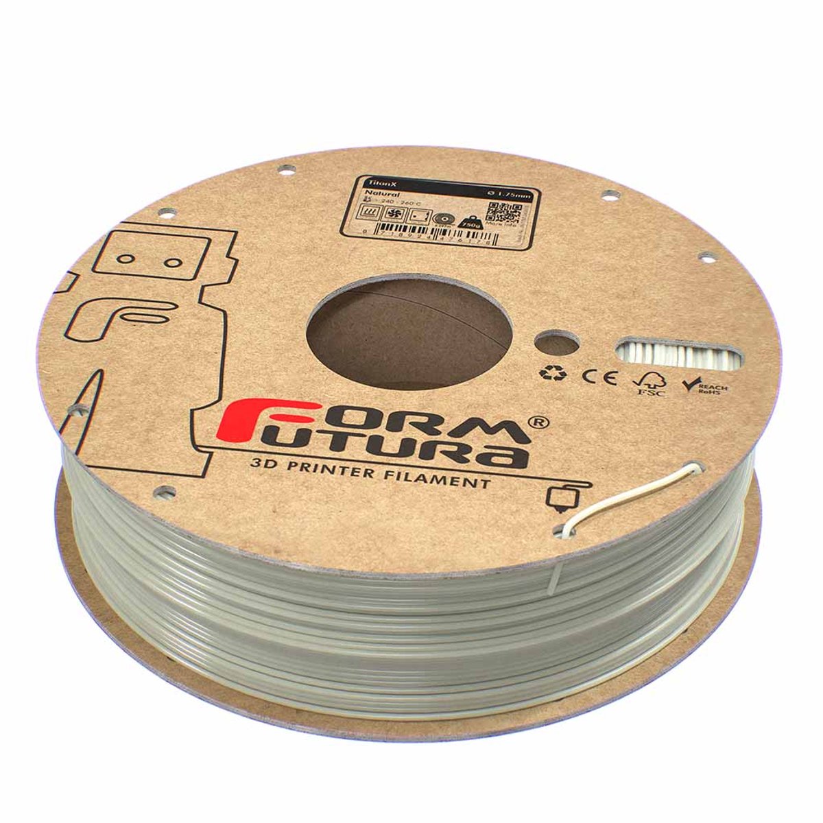 Formfutura TitanX Natural (750 gram - 1.75mm)