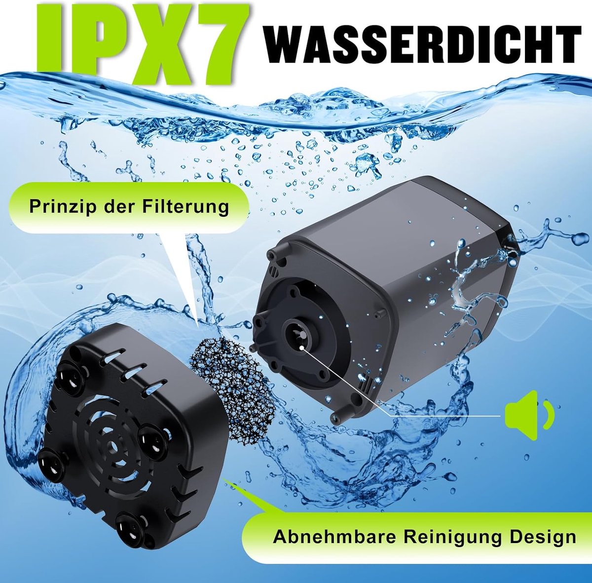 Camping Douche - Buitendouche - Met Temperatuurweergave - Buitendouche Oplaadbaar - Outdoor set - Tuindouche - Draagbare Douche - Mobiele Douche - Voor tuin, autowassen, strand, reizen en huisdieren - Grijs thumbnail 7