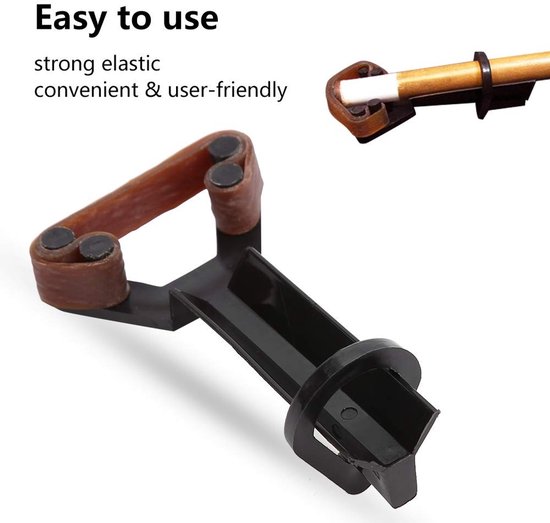 Allecto - Pool Cue Tip Clip - Biljart Tip Klem - Handig en Praktisch - Reparatie Tool - Poolkeu Accessoire - Geschikt voor Biljart Staaf van Allecto — afbeelding 2