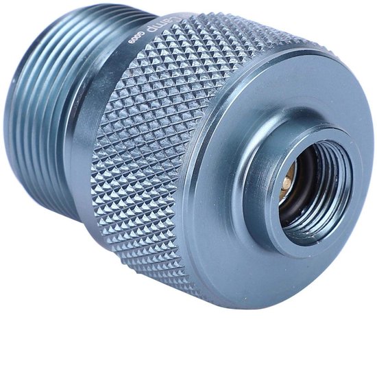 SPHProducts - Picknick Gas Convertor Valve - Aluminium - Duurzaam - Compact formaat - Butaan - Geschikt voor camping en outdoor - 1L gas tank van Sphproducts — afbeelding 3