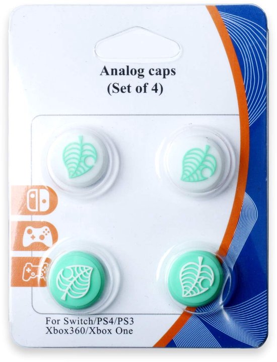 4-delige Joystick Thumb Grips voor Switch/Lite Joy-Con Controllers van Merkloos — afbeelding 4