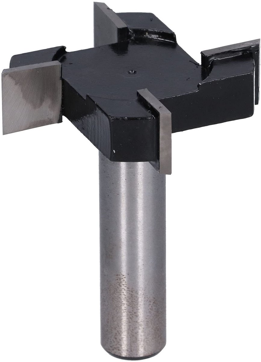 Allecto - Router Bits - Houtbewerkingsfrees - T-vormig ontwerp - Grote diameter - Frees voor carving machines - Perfect voor houtbewerkers
