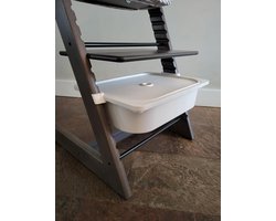 Stokke Tripp Trapp Adapter voor IKEA Trofast Plastic Bak - Wit