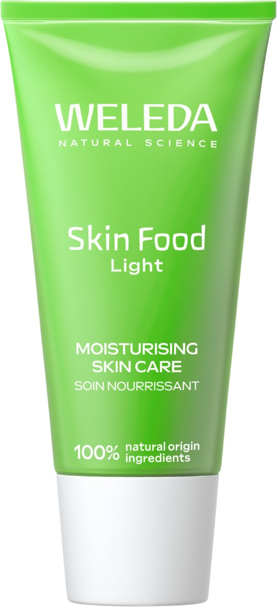 Bol.com WELEDA Skin Food Light - Voedende Crème - Voor Gezicht En Lichaam - Hydraterende Crème Voor Droge Huid - Trekt Snel In -... aanbieding