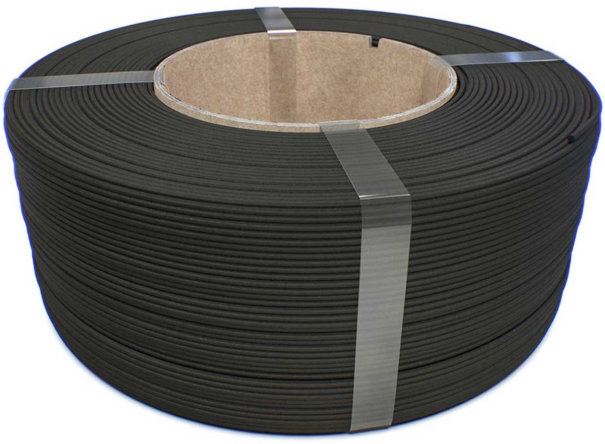FormFutura EasyFil ePLA Filament - 1.75 mm - Matt Black - 1000 gram Bambu Coil