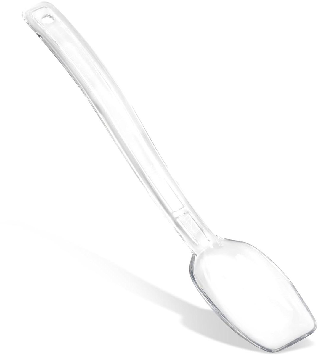 Opscheplepel Set - Buffet Lepel - Salade Serveren - Effen Lepel - 12 Stuks - Transparant