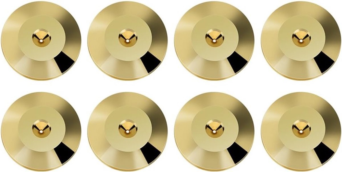 Speaker Spikes en Pads voor Turntable en Audio, Verbeter Geluidskwaliteit met Stabiliteit en Demping