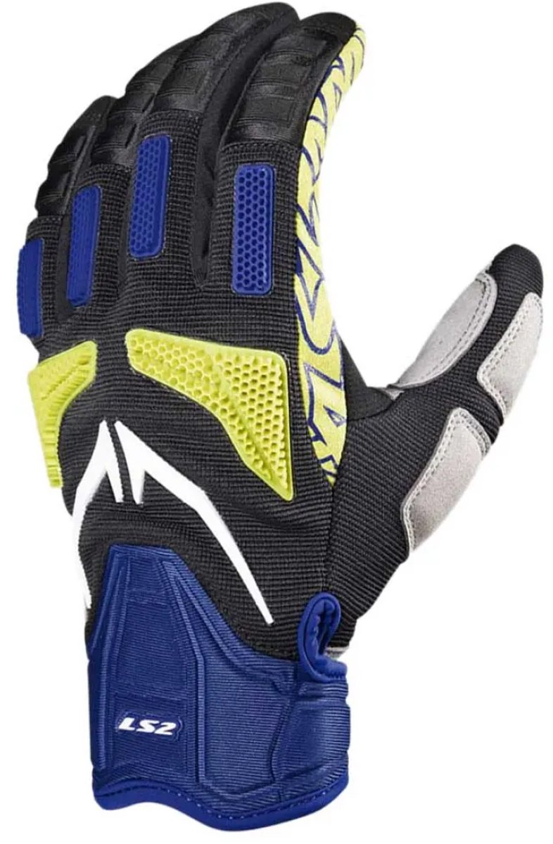 Ls2 Textil Ravin Handschoenen Zwart M Man
