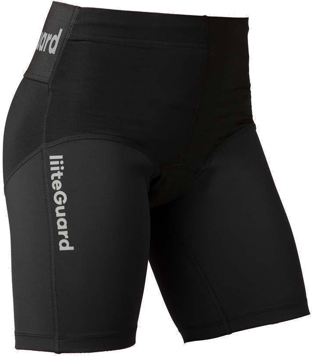 Liiteguard Glu-Tech Compressieshort Dames - Zwart | Maat: L