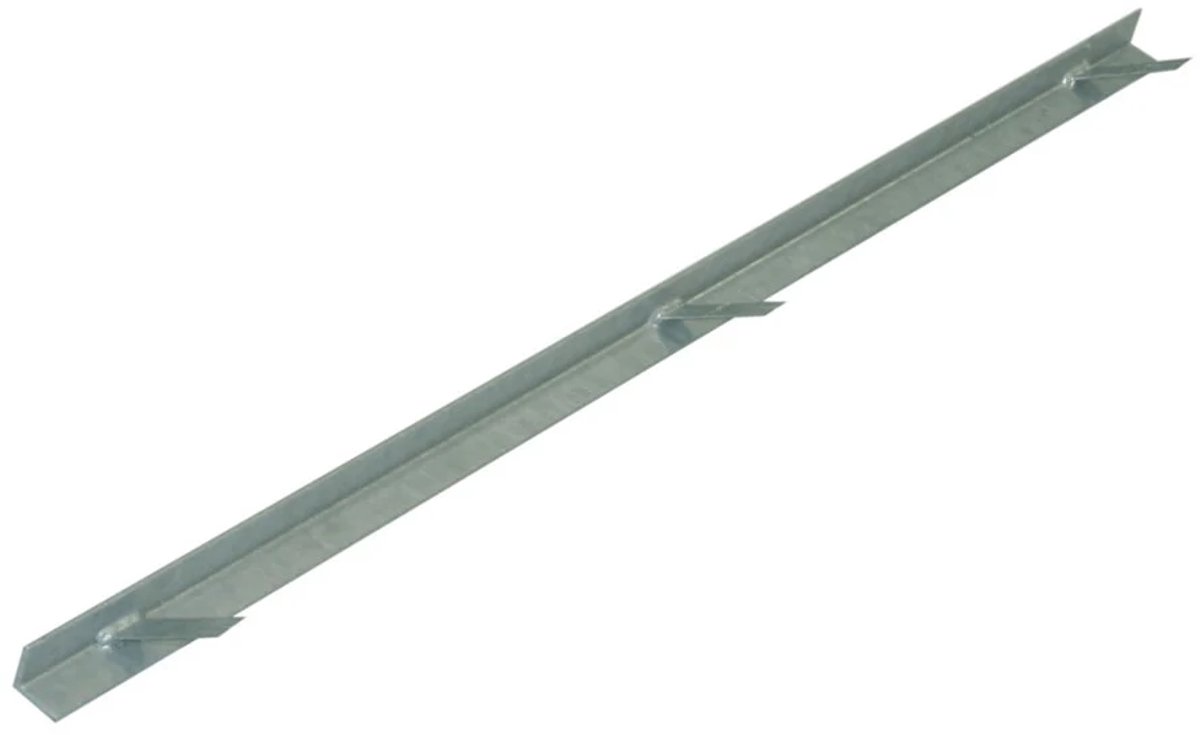 Raadsma Dorpelijzer - Instort Hoeklijn - Met Ankers - Thermisch Verzinkt - 30x30x4mm – 500cm