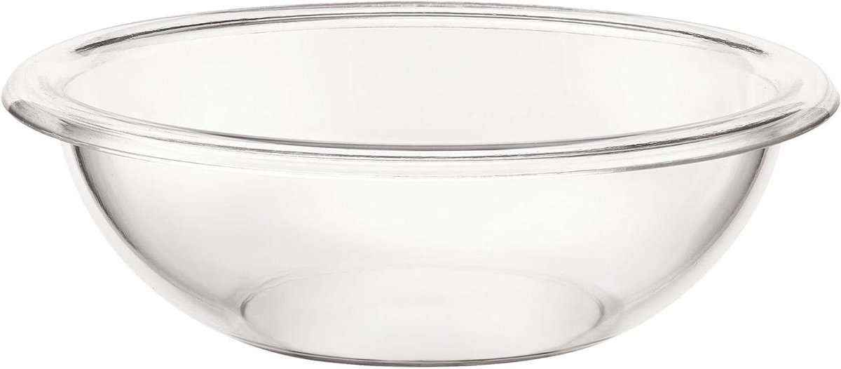 Slakom - Portieschaal - Serveren van salades - Vaatwasmachinebestendig - 12 cm - Transparant