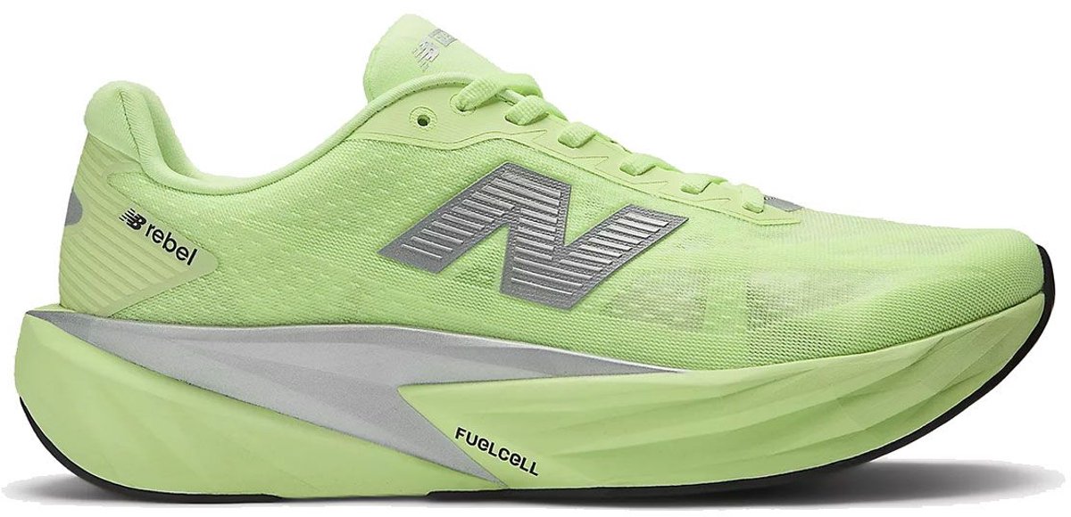 New Balance FuelCell Rebel V5 Hardloopschoenen - Groen - Maat 42.5- Heren