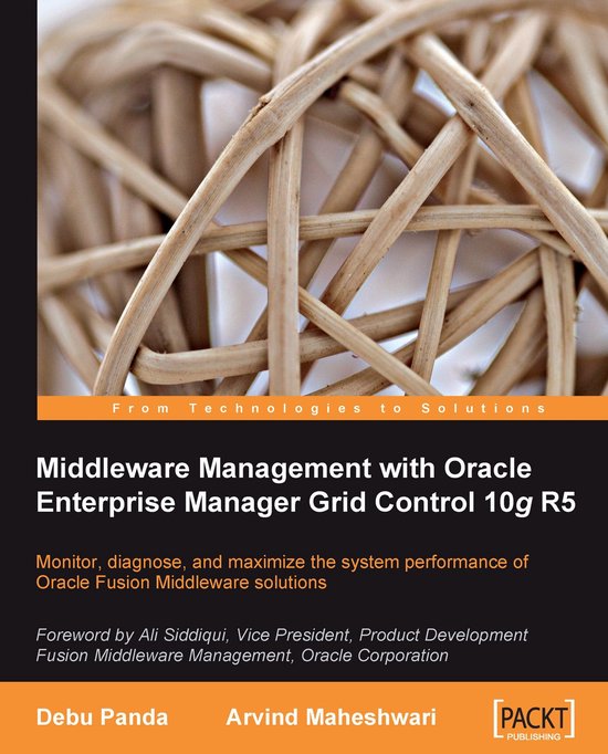 Middleware Management with Oracle Enterprise Manager Grid Co ... - cover