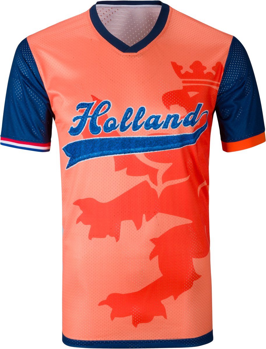 O.Leo - Oranje voetbal shirt Heren WK 2026 - Maat XXL - Ademend & 100% polyester - Sportieve pasvorm - Nederlands elftal shirt