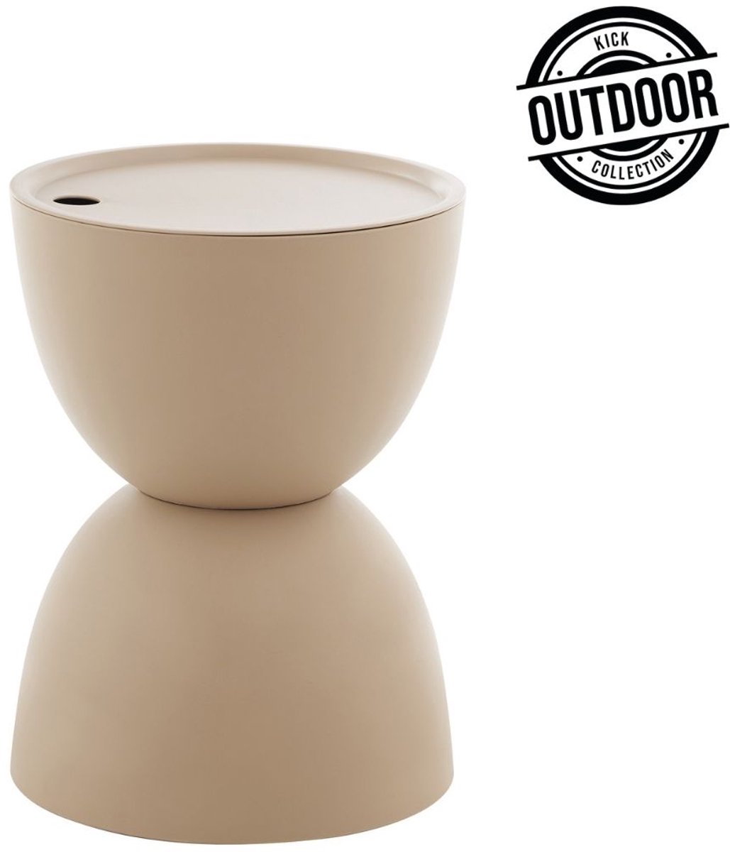 Kick bijzettafel Tess - beige OUTDOOR thumbnail 6
