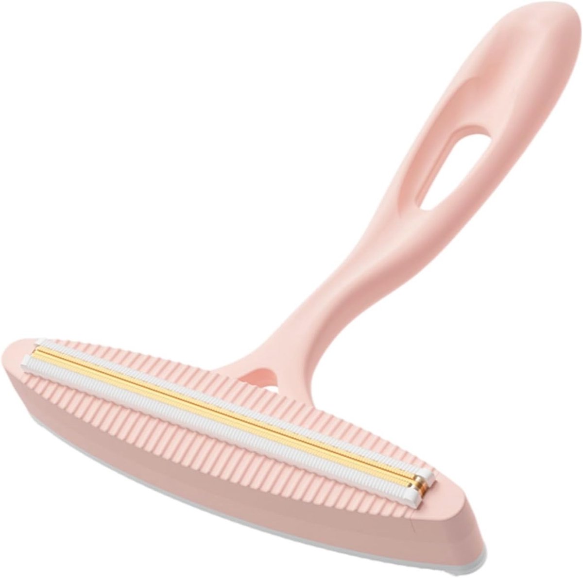 Haarrollaar - Multifunctioneel Tapijt En Meubel Haarverwijderaar - Voor Huisdieren En Kleding - Roze - Efficiënt Hulpmiddel - Afmeting 15x10.9 cm