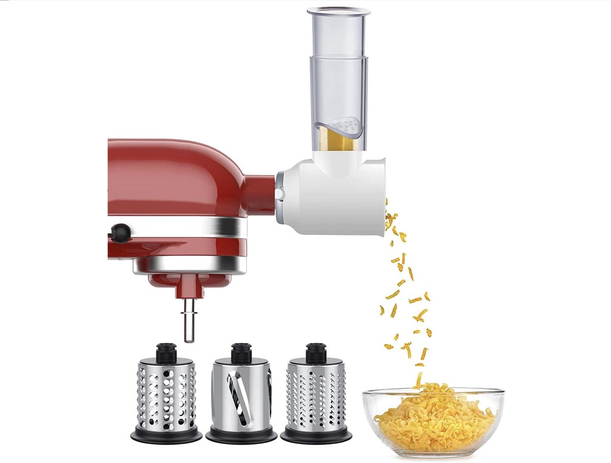 Flexibele Klopper voor KitchenAid 4.5-5 Qt – Siliconen Rand Beater – Accessoire voor Keukenmachine met Kantelbare Kop – Vaatwasserbestendig