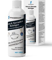 Dynabright Ultrasoon Reinigingsvloeistof - 120 ml – Ultrasonic Cleaner Vloeistof - Dieptereiniging voor Sieraden & Brillen – Zonder Schrobben – Veilig, Geurloos & Streeploos Resultaat