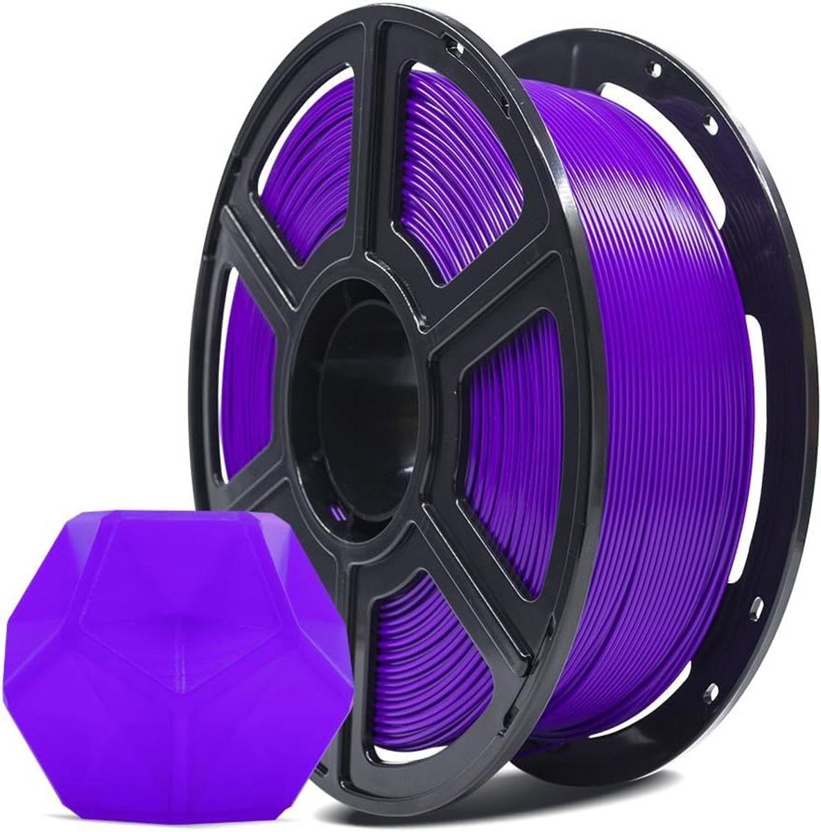 PLA Pro Filament - 3D Printer Materiaal - 3D Modellen Printen - Verbeterde Taaiheid - 1kg 1.75mm - Paars