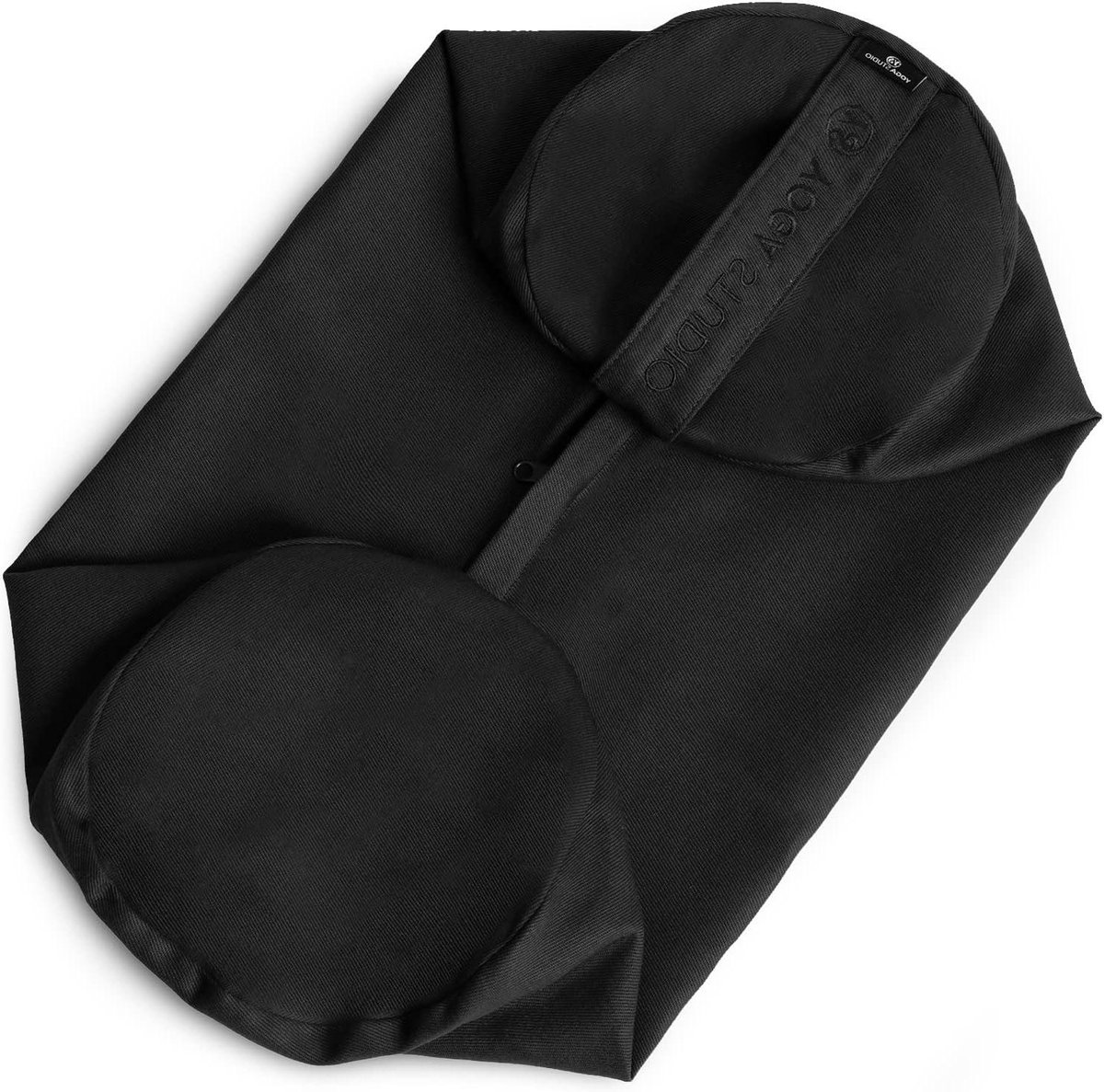 Yoga Bolsterhoes - Hoes voor Yogakussen - Yoga Beoefenen - Met Handvat - 62 x 24 cm - Zwart