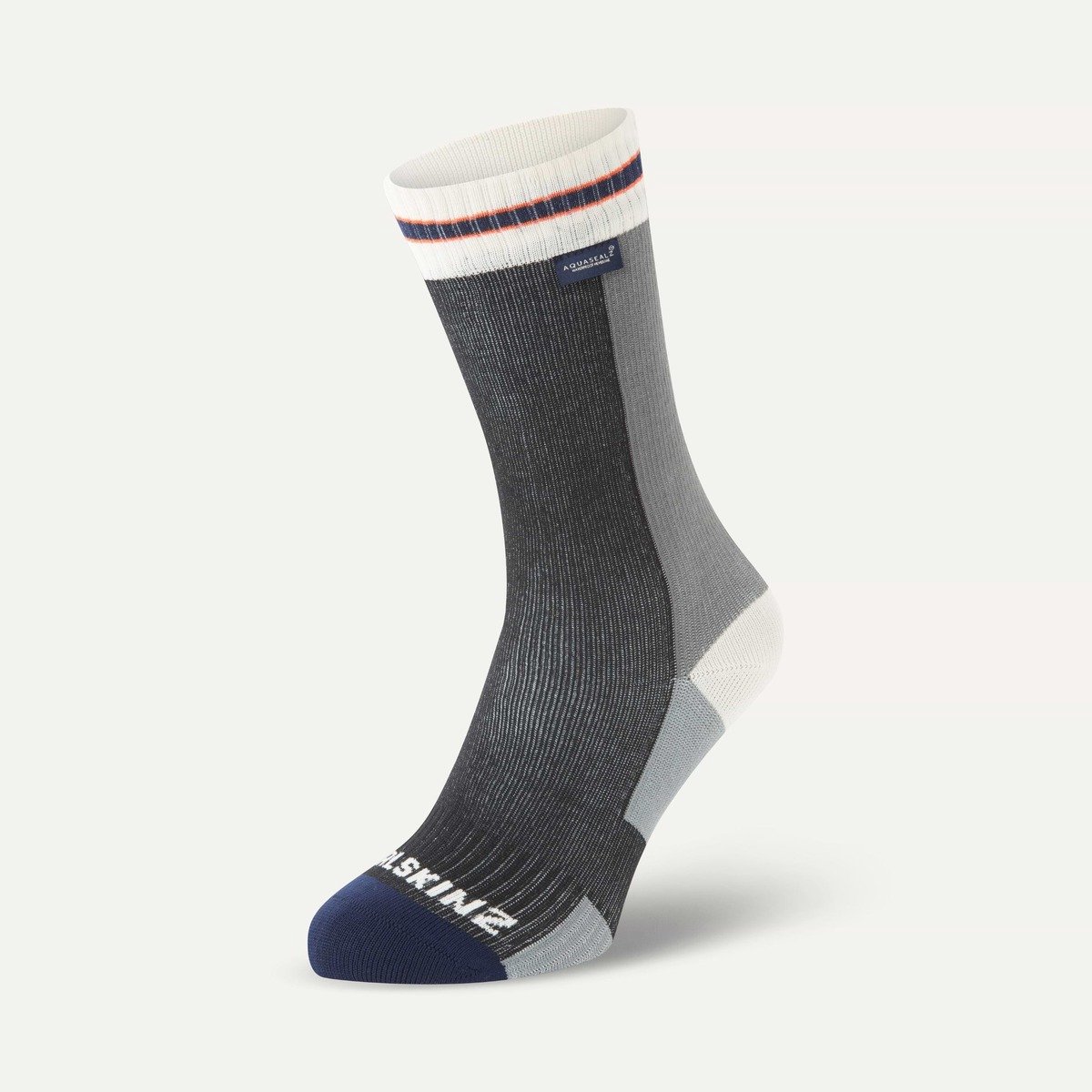 SealSkinz Billockby waterdichte fietssokken halflang zwart