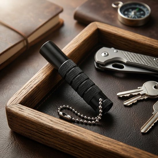 Zwart dart schacht extractor tool - dart shaft remover voor heren en dames - gereedschap voor verwijderen van gebroken dart schachten uit dartpijlen - compact dart tool met gripstructuur en sleutelhanger van Merkloos — afbeelding 5