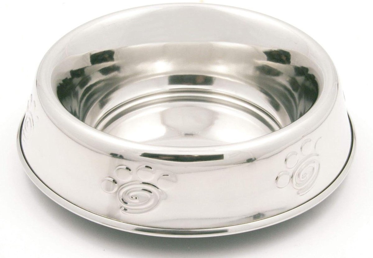 Voerbak Hond - Hondenbak RVS - Voeding en Hydratatie - Anti-mierendesign - 071 Liter - Zilver