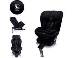 Liefjes & Co Growsafe Autostoel – i-Size 4-in-1 – 360° Draaibaar – ISOFIX & Steunpoot – Groep 0/1/2/3 (40–150 cm)