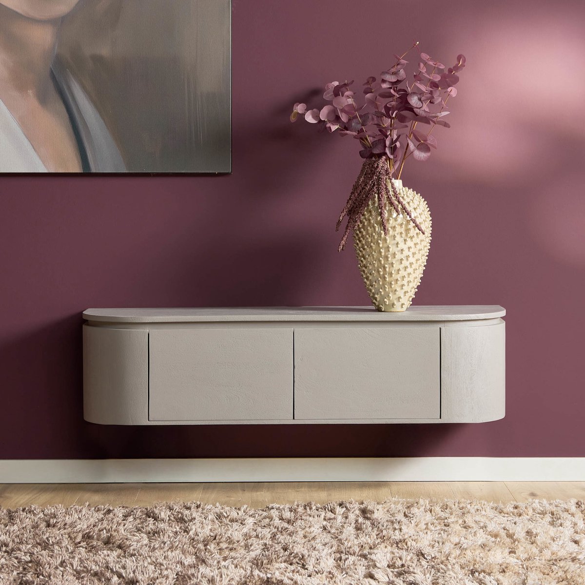Starfurn Tv meubel Excellent - Taupe - 35x120x30 cm