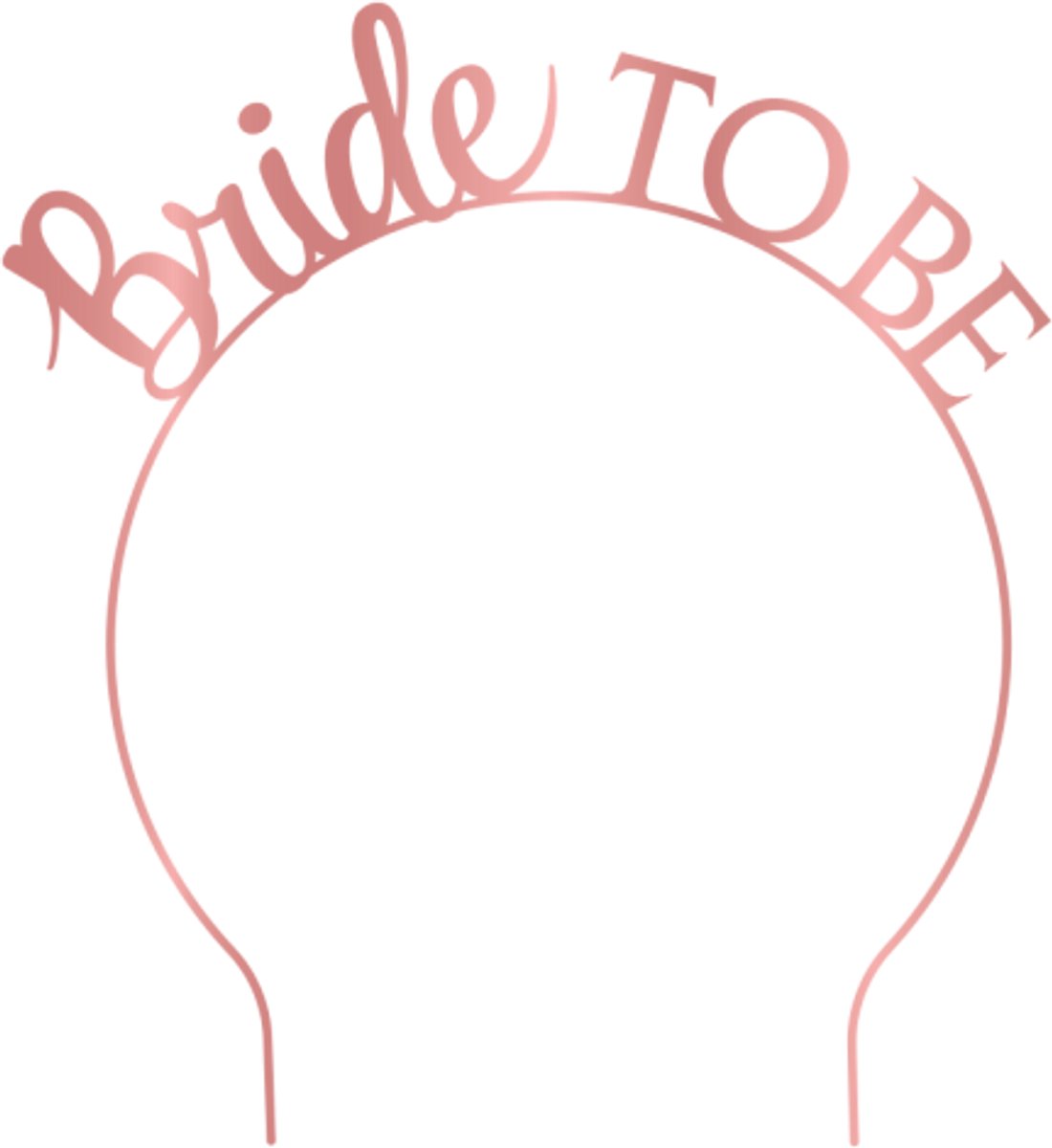 Tiara - bride to be - rose