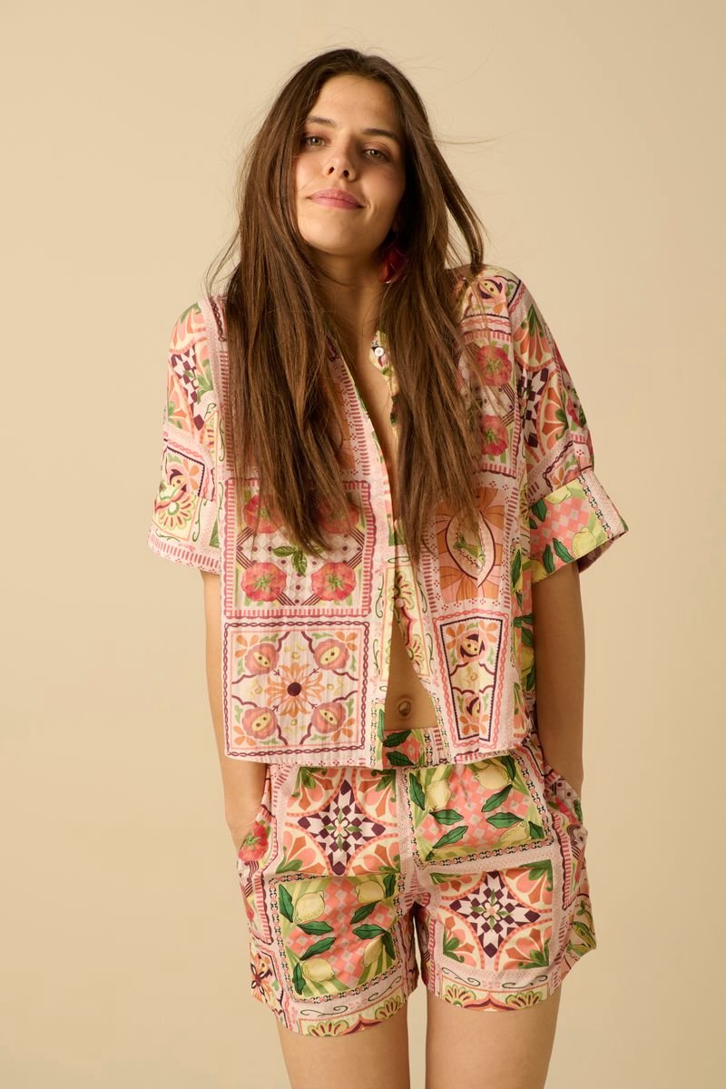 Sissy-Boy - Multicolour blouse met print
