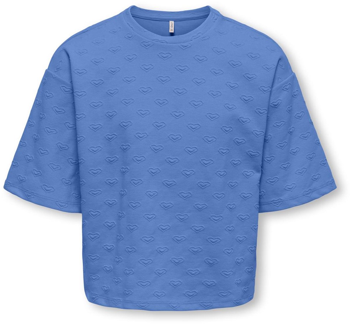 KOGSIMONE S/S HEART O-NECK SWT