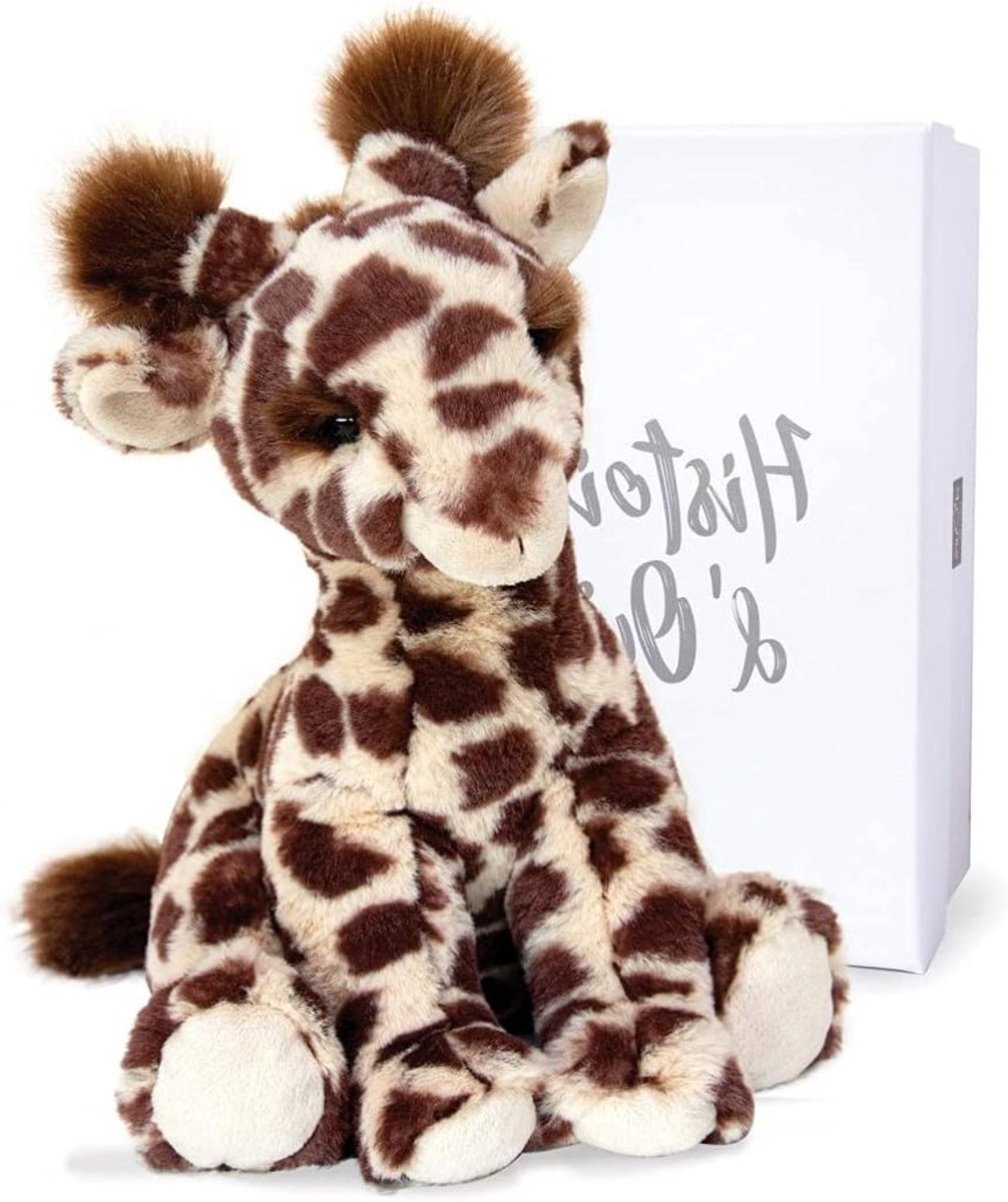 Pluche Giraf - Knuffel Giraf - Knuffelen en Spelen - Lange Hals Elegant - 30 cm - Bruin