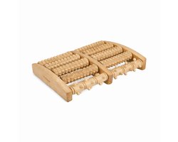 Houten Voetmassage Roller – Voetmassage Apparaat – Voetreflex Massage Roller – Massief Hout – Tegen Vermoeide Voeten – Handmatige Voetmassager