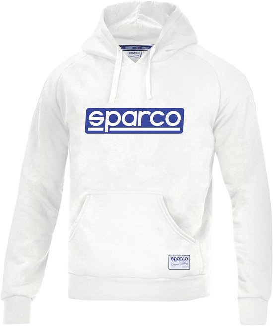 Sparco ORIGINAL Hoodie - Hoodie met Sparco logo - Wit - Hoodie maat L van Sparco — afbeelding 5