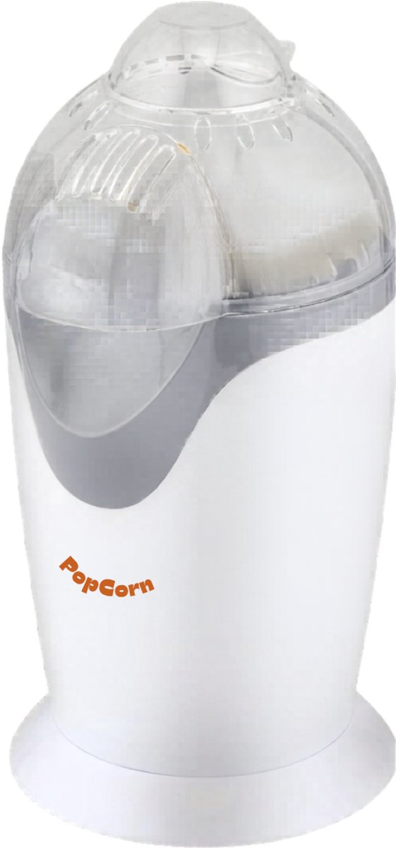 DnA® Popcorn Machine - Popcornmachine - Popcorn Machine Princess - Wit-Grijs - 10cm x 10cm x 10cm