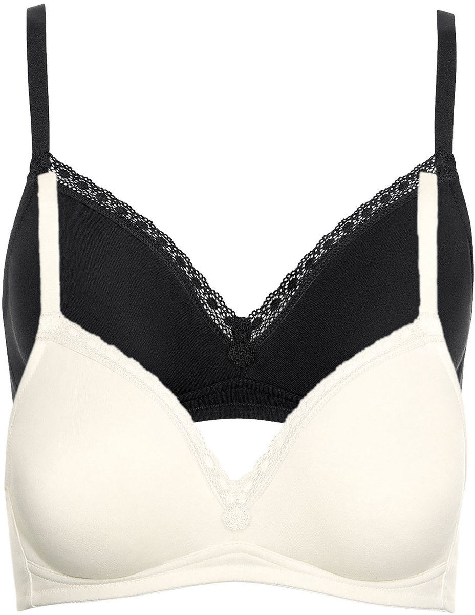 2-pack Zachte BH Ines