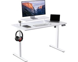 Elektrisch Verstelbaar Bureau 120×60 cm – Hoogte Verstelb...