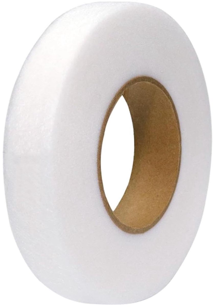 Jhubersproducts - Hemtape voor Strijken - Strijkband - Eenvoudig en snel - 64 m - Textielreparatie - Ideaal voor kleding en gordijnen - Herstel je fav