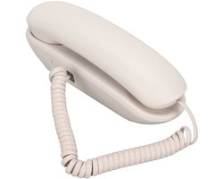 Dailygoody – Vaste Bureautelefoons – Vintage Wandtelefoon – Retro Design – Wit – Bedrade Telefoon – Helder Geluid – Geschikt voor Thuiskantoor – Compa Dailygoody – Vaste Bureautelefoons – Vintage Wandtelefoon – Retro Design – Wit – Bedrade Telefoon – Helder Geluid – Geschikt voor Thuiskantoor – Compa
