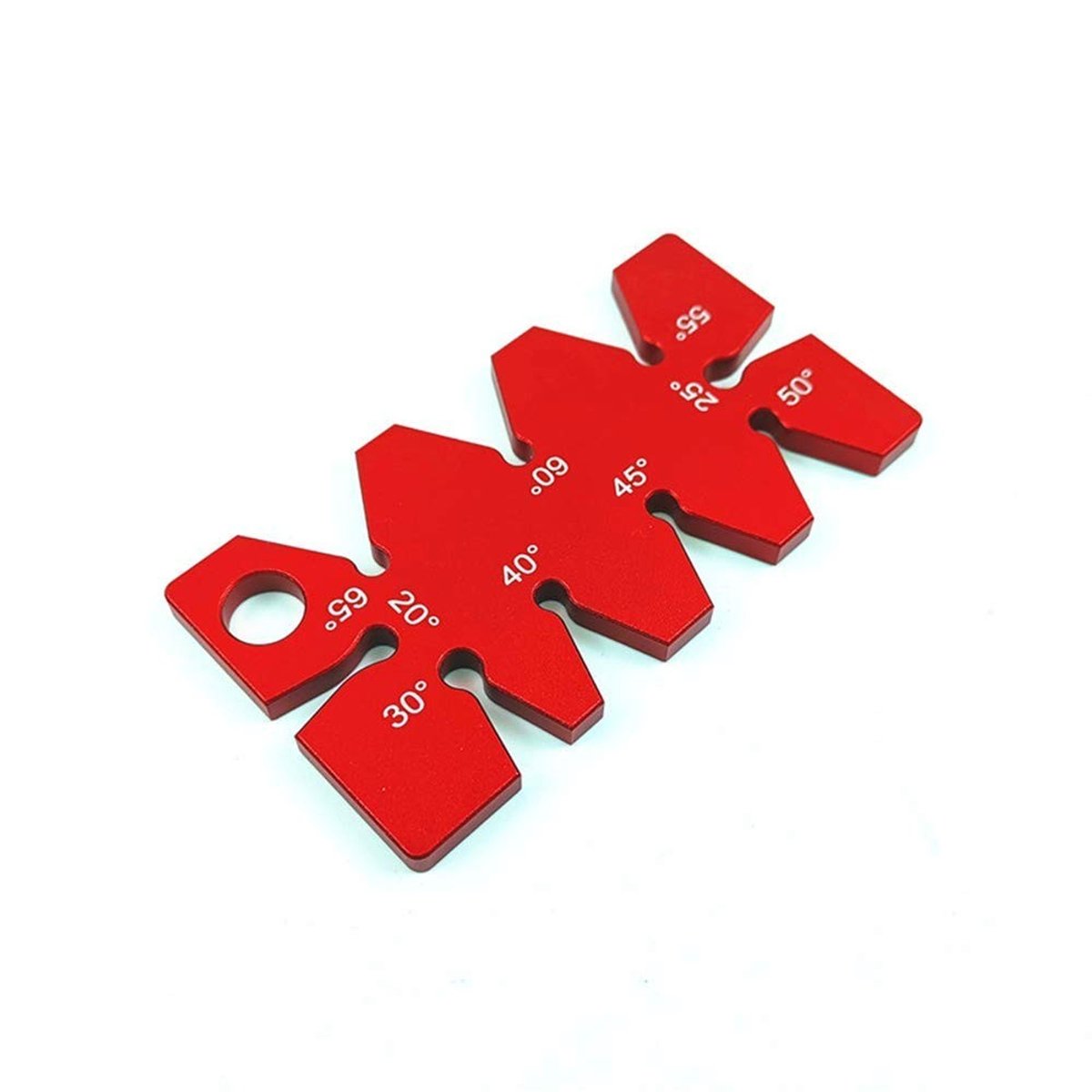 Dailygoody - Houtbewerking Tenon Remklauw - Precisie Gauge - Rood - Handige Accessoire - Voor Tafelmachines - Hoogwaardige Kwaliteit