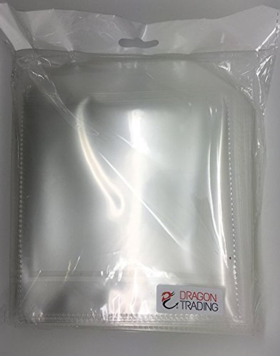 Dailygoody - CD DVD Clear Cover Cases - 25 Stuks - 150 Micron Plastic Sleeves - Ideaal voor Bescherming en Opslag - Transparant - Voor CD's en DVD's -...