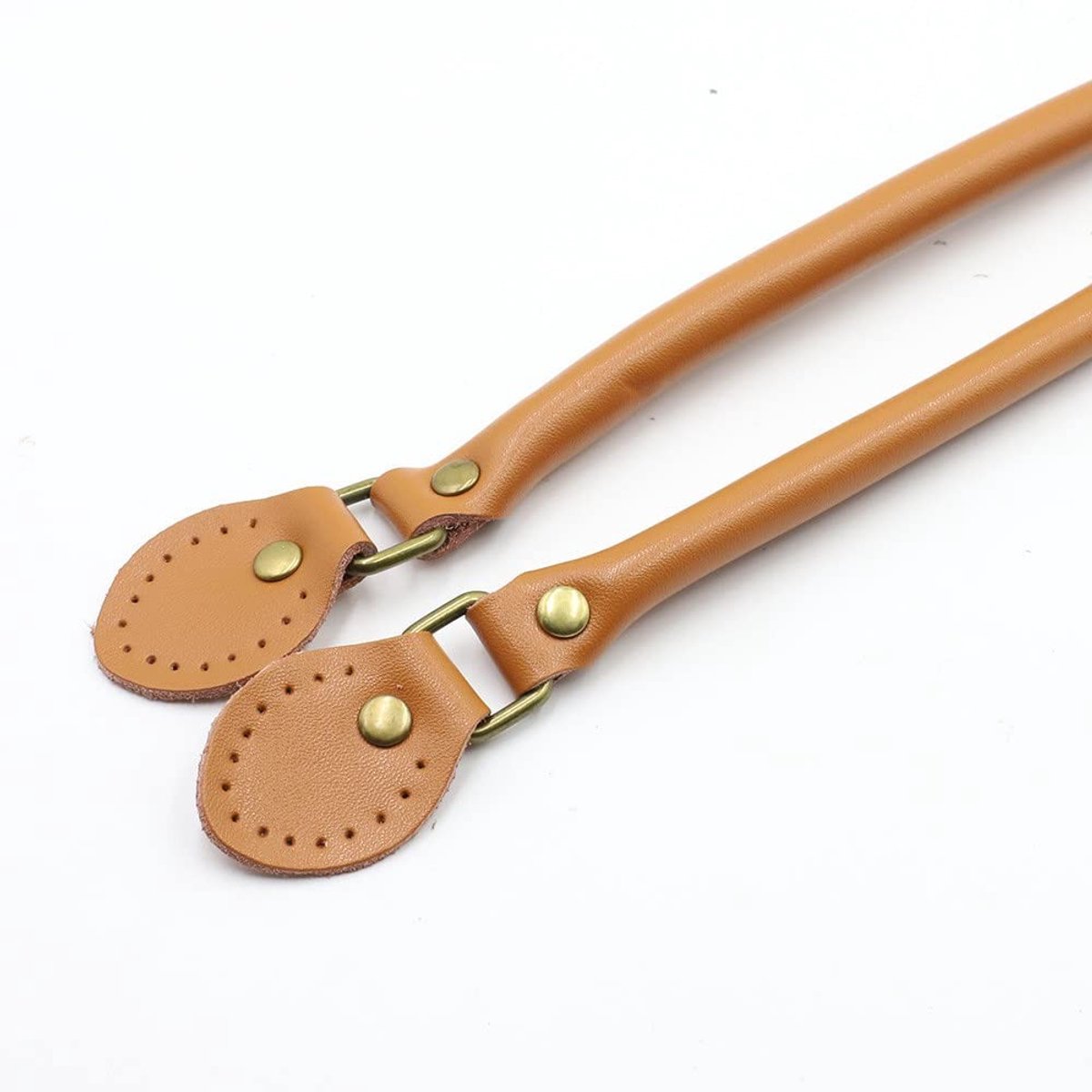 Dailygoody - PU Leren Tas Handvat - Vervangbare Tasriem - 50 cm - Bruin - Handvat voor Tassen - Geschikt voor diverse tassen - Kleur bruin