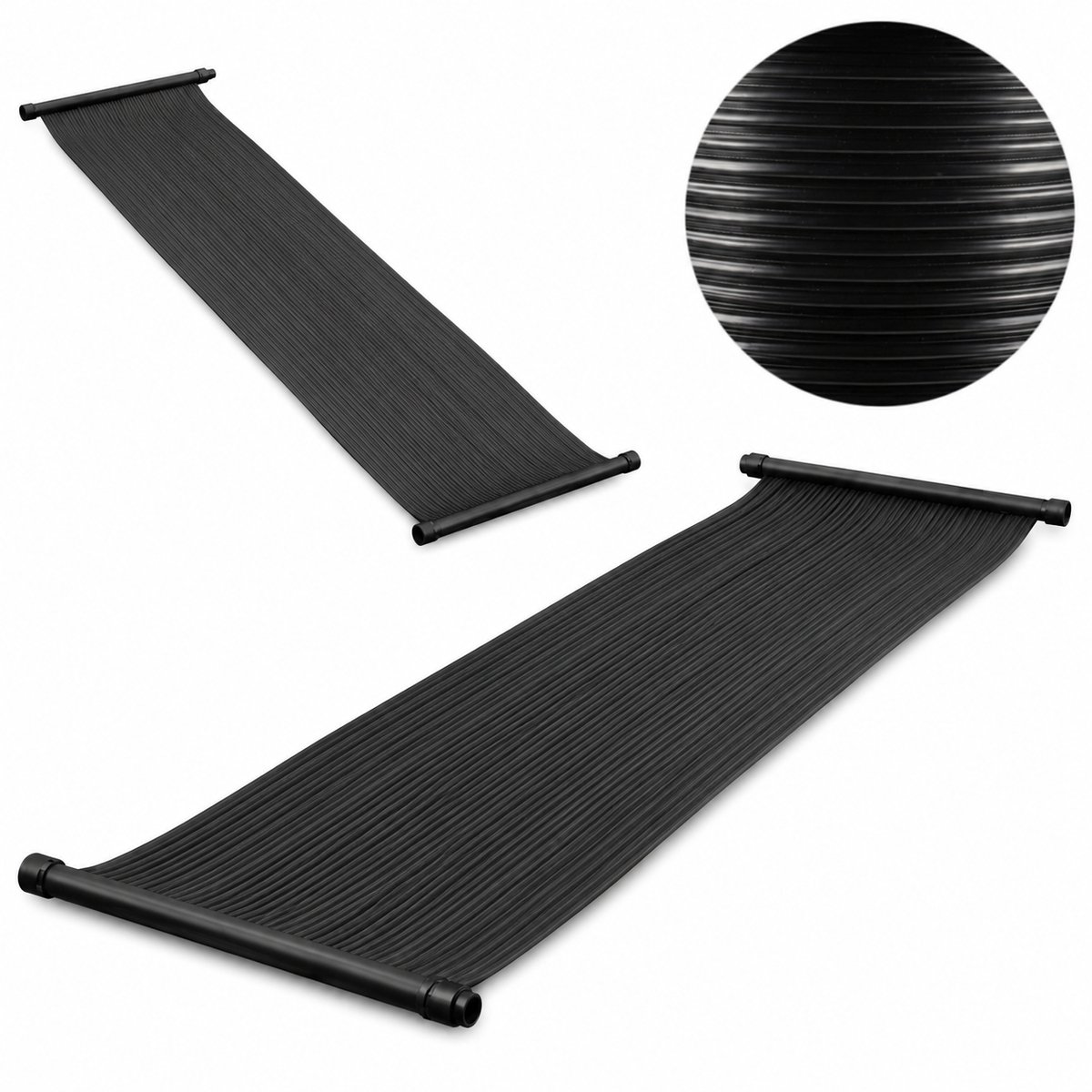 COIL Solar Zwembadverwarming 3,05x0,6 m – Zonnecollector voor Zwembadwater - Temperatuurstijging: 4-6°C - weerbestendig - 1 stuk