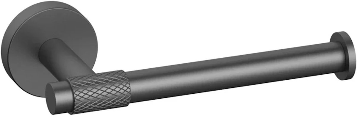 DutchLine - Grip Toiletrolhouder – Gunmetal