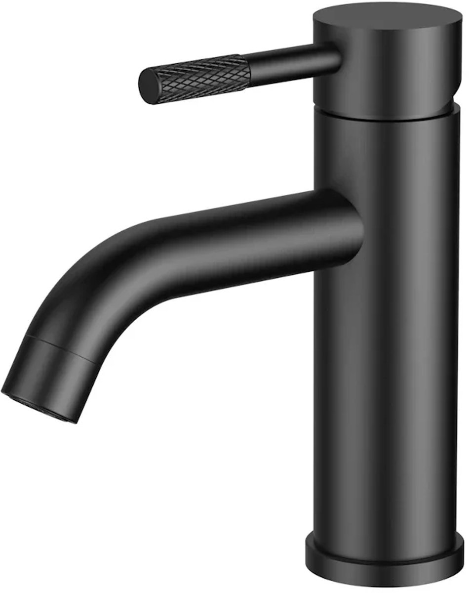 DutchLine - S-Grip Wastafelkraan – Mat zwart
