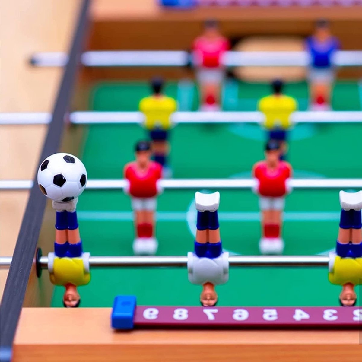 Set van 8 Hoge Kwaliteit Stille Tafelvoetbalballen van 32 mm voor Tafelvoetbal en Spellen